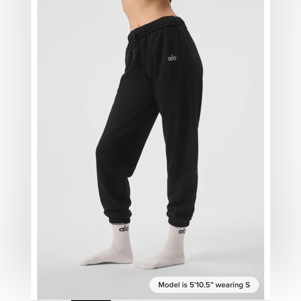 Alo Accolade Black Sweatpant
